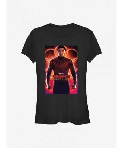 Marvel Shang-Chi And The Legend Of The Ten Rings Poster Girls T-Shirt $10.71 T-Shirts