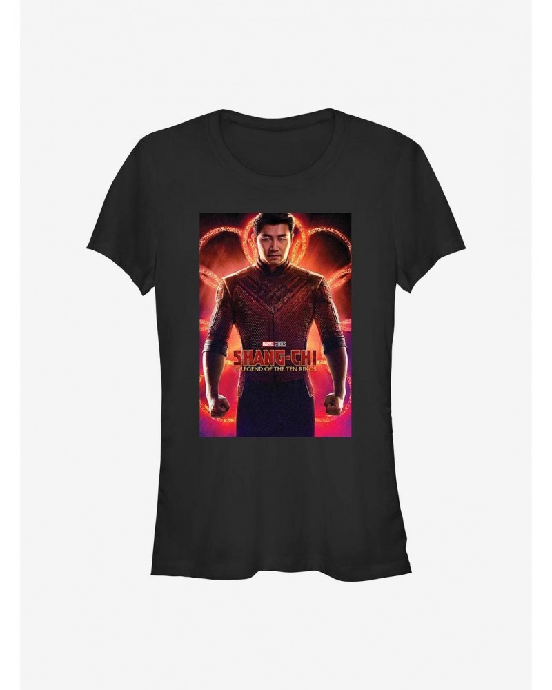 Marvel Shang-Chi And The Legend Of The Ten Rings Poster Girls T-Shirt $10.71 T-Shirts