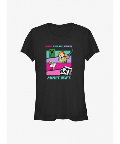 Minecraft Create Your World Girls T-Shirt $9.96 T-Shirts