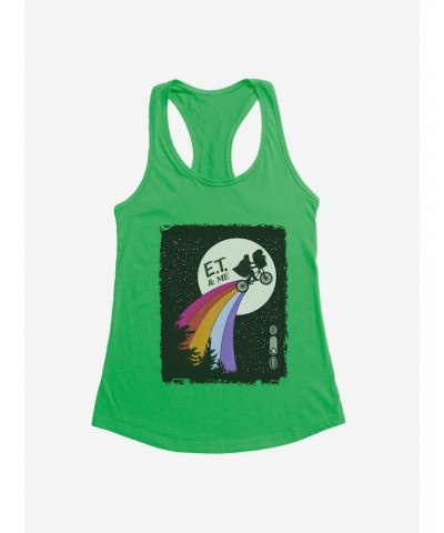 E.T. 40th Anniversary Rainbow Flight Graphic Girls Tank $7.97 Tanks