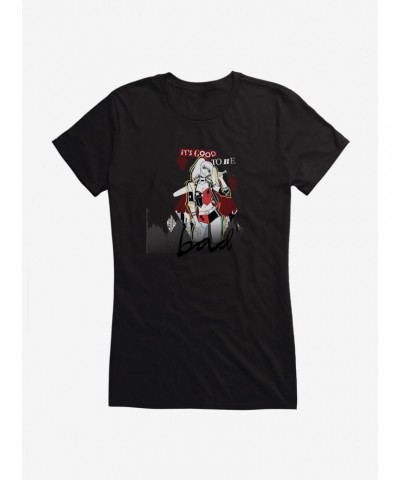 DC Comics Batman Harley Quinn It's Good To Be Bad Girls T-Shirt $9.96 T-Shirts