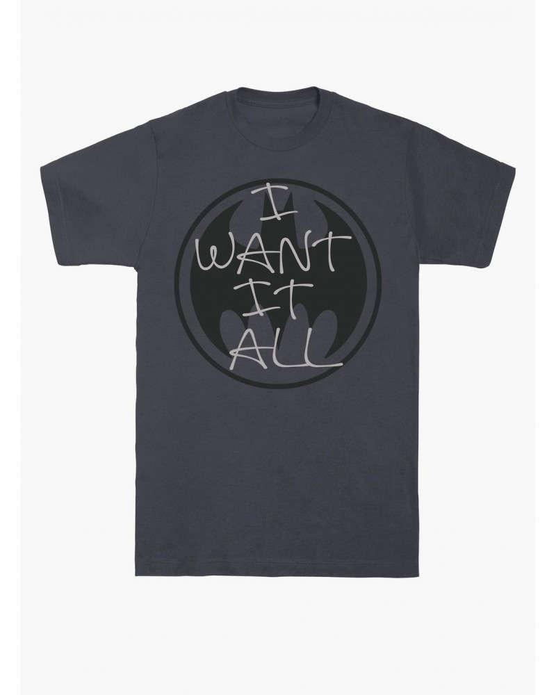 DC Comics Batman I Want It All T-Shirt $9.18 T-Shirts