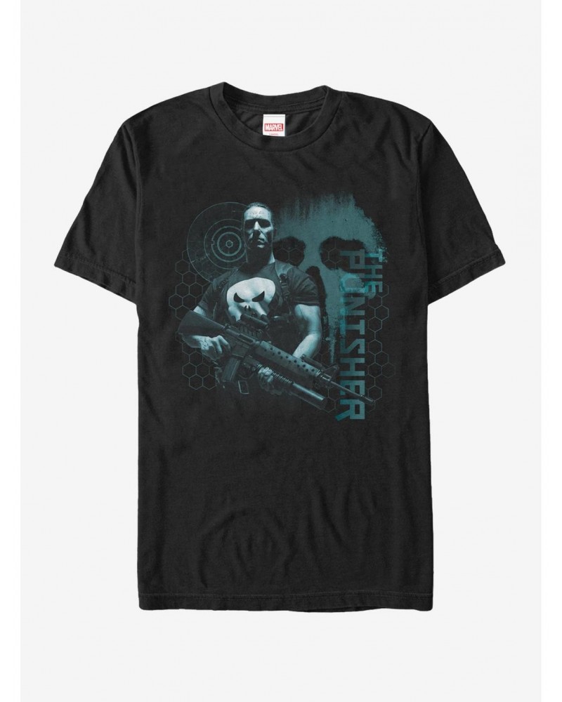 Marvel The Punisher Armed Target T-Shirt $9.18 T-Shirts