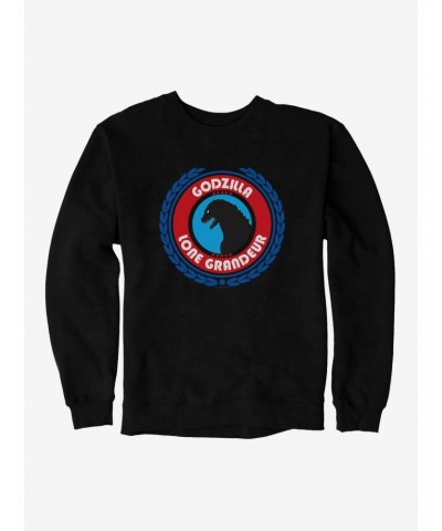 Godzilla Grandeur Sweatshirt $8.86 Sweatshirts