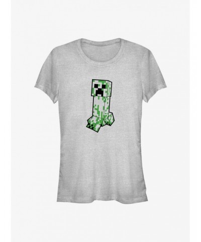 Minecraft Creeper Creepin Girls T-Shirt $8.17 T-Shirts