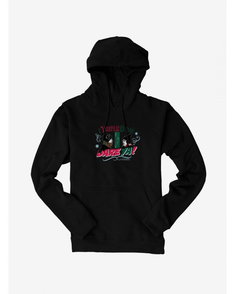 A Christmas Story I Triple Dog Dare Ya Hoodie $14.73 Hoodies