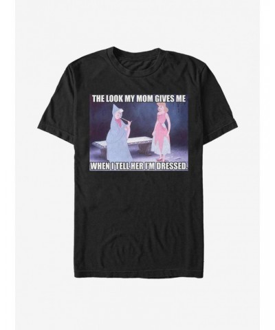 Disney Cinderella Classic Cinderella Dressed Meme T-Shirt $9.32 T-Shirts