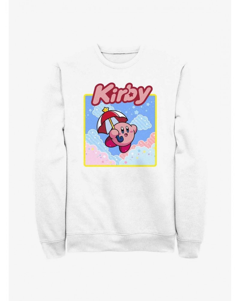 Kirby Starry Parasol Sweatshirt $11.22 Sweatshirts