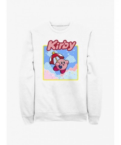 Kirby Starry Parasol Sweatshirt $11.22 Sweatshirts