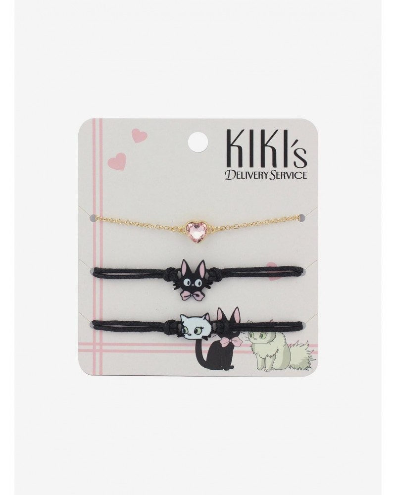 Studio Ghibli Kiki's Delivery Service Jiji & Lily Bracelet Set $3.38 Bracelet Set