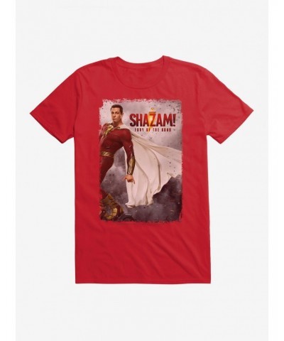 DC Comics Shazam!: Fury Of The Gods Poster T-Shirt $6.50 T-Shirts