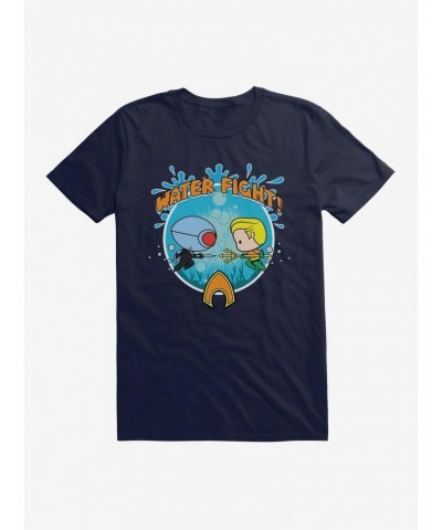 DC Comics Aquaman Chibi Ocean Master Fight T-Shirt $8.60 T-Shirts