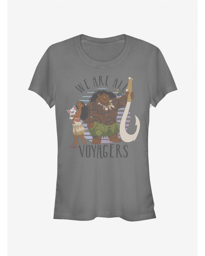 Disney Moana We Are All Voyagers Girls T-Shirt $5.98 T-Shirts