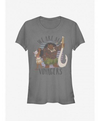 Disney Moana We Are All Voyagers Girls T-Shirt $5.98 T-Shirts