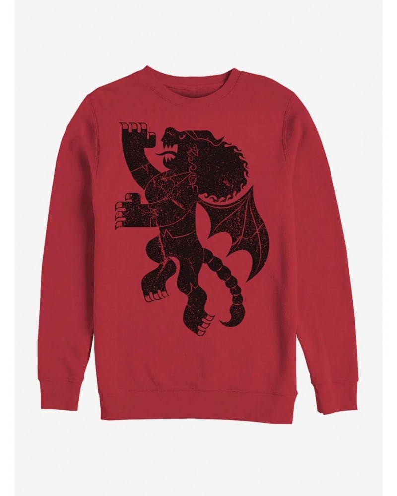 Disney Pixar Onward Manticore Tavern Crew Sweatshirt $7.75 Sweatshirts