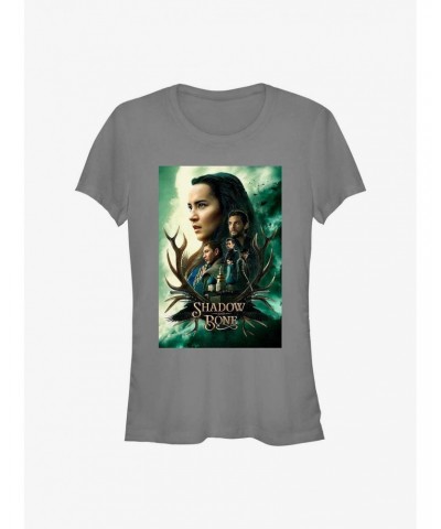 Shadow and Bone Antler Poster Girls T-Shirt $9.71 T-Shirts