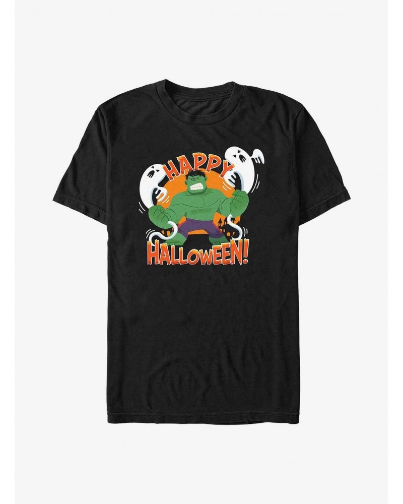 Marvel The Hulk Happy Halloween T-Shirt $9.56 T-Shirts