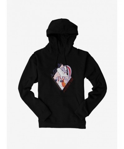 Space Jam: A New Legacy Lola Bunny Diamond Grid Hoodie $11.85 Hoodies