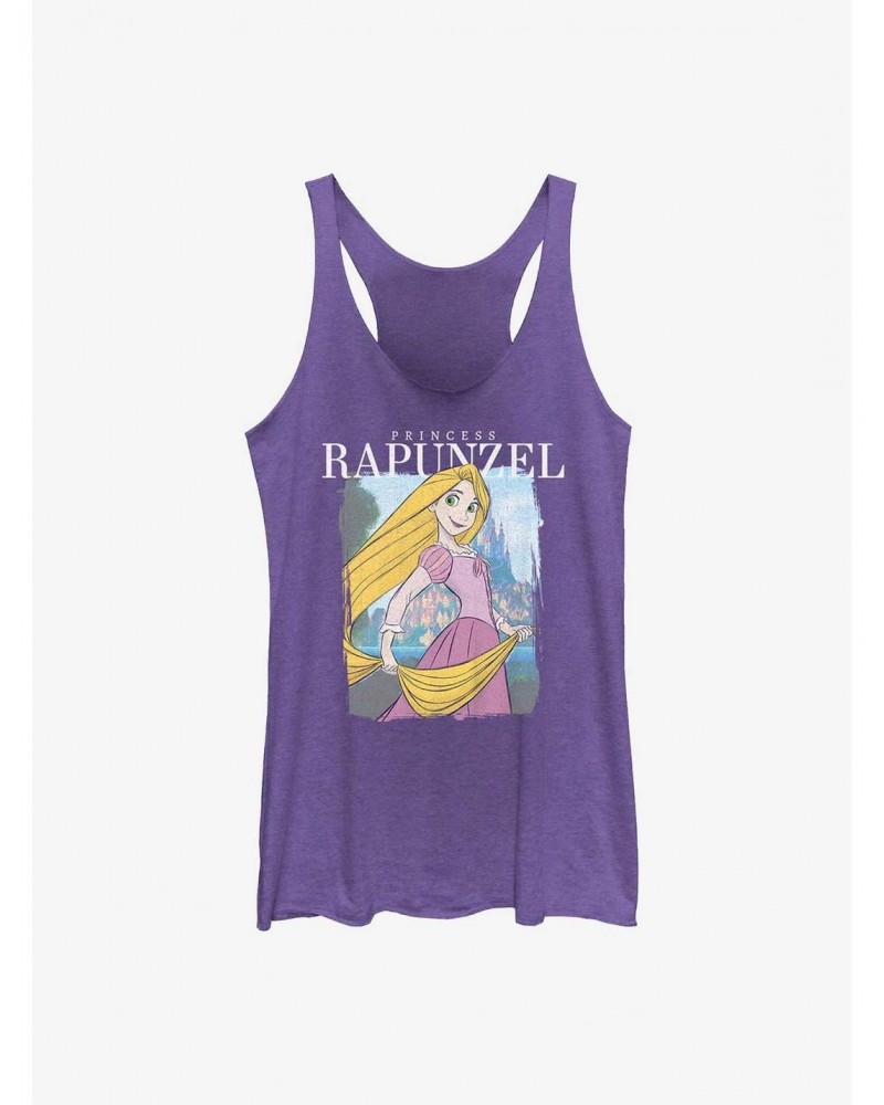 Disney Tangled Princess Rapunzel Girls Raw Edge Tank $9.53 Tanks