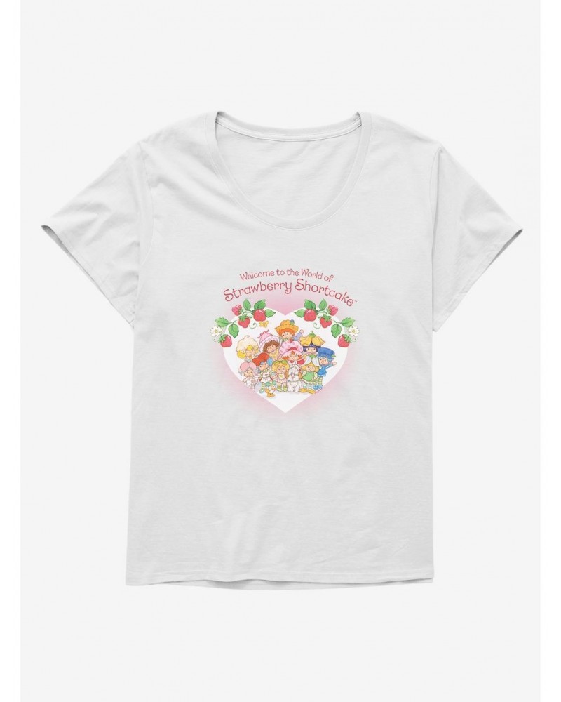 Strawberry Shortcake Welcome World Girls T-Shirt Plus Size $7.65 T-Shirts