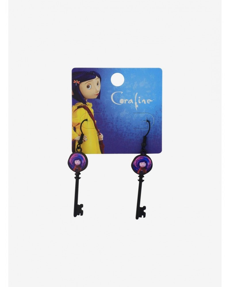 Coraline Key Drop Earrings $4.55 Earrings