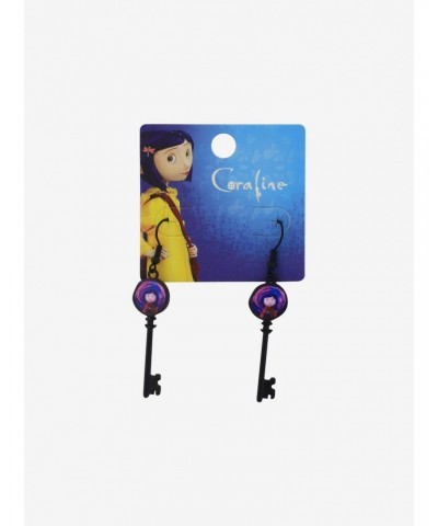 Coraline Key Drop Earrings $4.55 Earrings