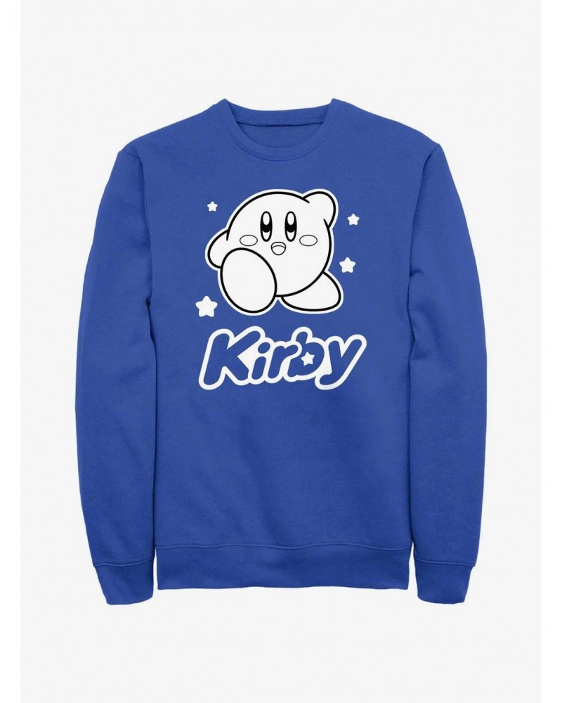 Kirby Star Pose Sweatshirt $14.17 Sweatshirts