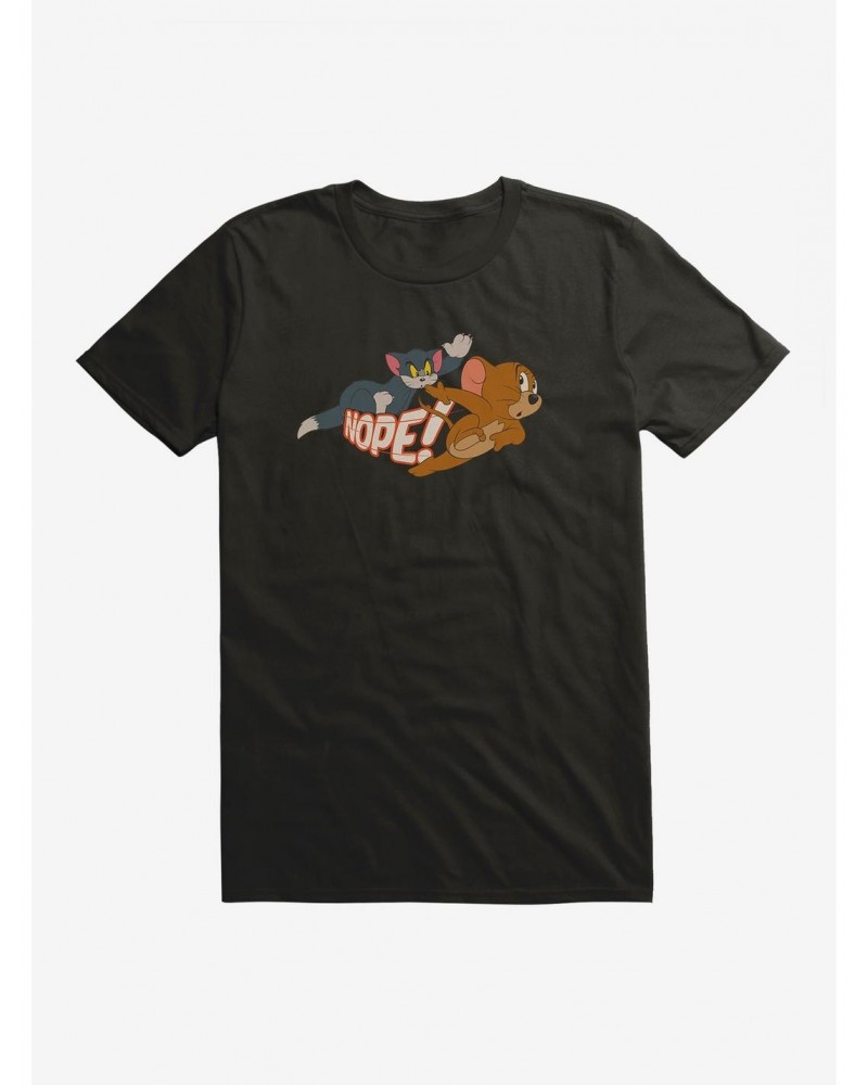 Tom And Jerry Jerry On The Go T-Shirt $5.74 T-Shirts