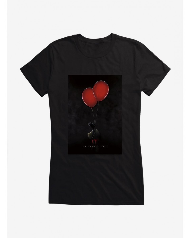 IT Chapter Two Red Balloons Poster Girls T-Shirt $9.56 T-Shirts