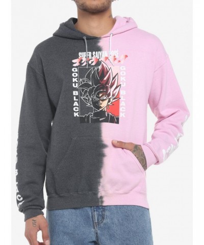 Dragon Ball Z Super Saiyan Rose Split-Dye Hoodie $19.47 Hoodies