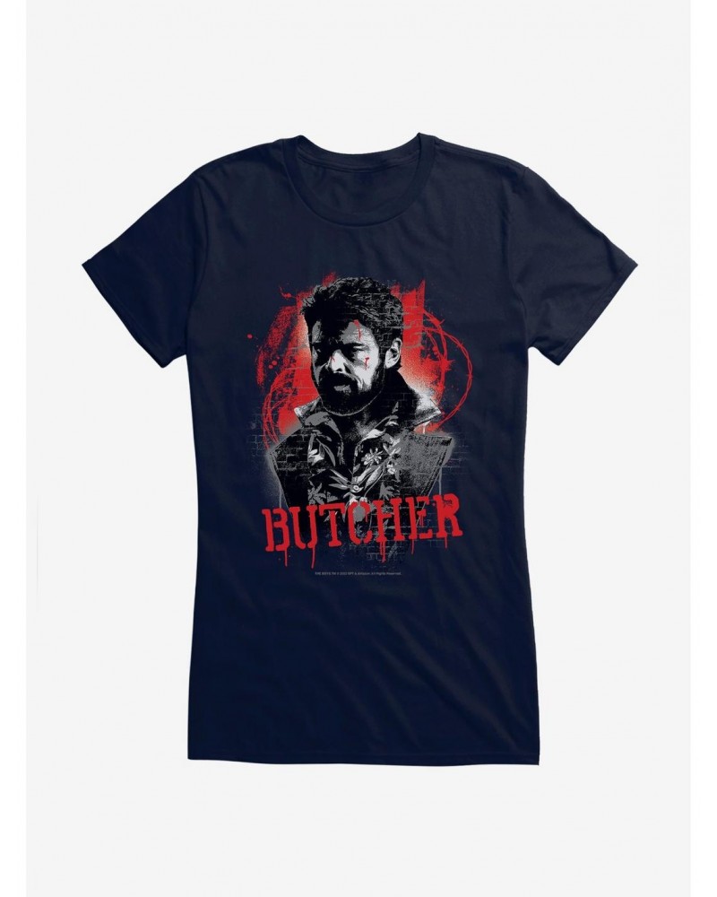 The Boys Billy Butcher Girls T-Shirt $9.76 T-Shirts