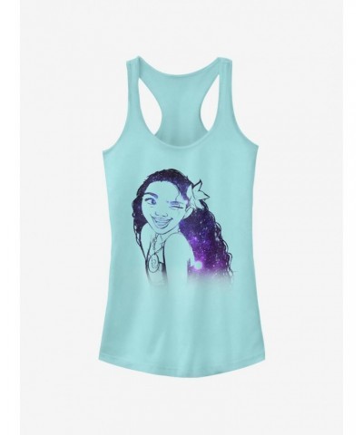 Disney Moana Constellation Moana Hair Girls Tank $5.98 Tanks