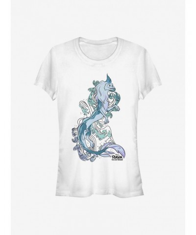 Disney Raya And The Last Dragon Sisu Waves Girls T-Shirt $6.18 T-Shirts