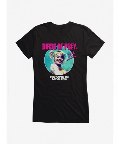 DC Comics Birds Of Prey Harley Quinn No One Is Like Me Girls T-Shirt $7.77 T-Shirts