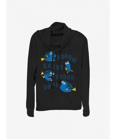 Disney Pixar Finding Nemo Dory How Are You? Cowlneck Long-Sleeve Girls Top $17.24 Tops