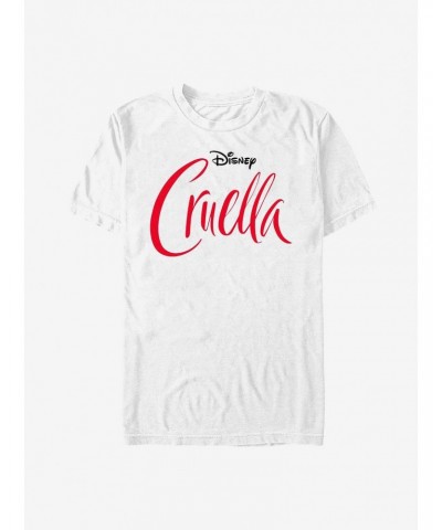 Disney Cruella Movie Logo T-Shirt $10.04 T-Shirts