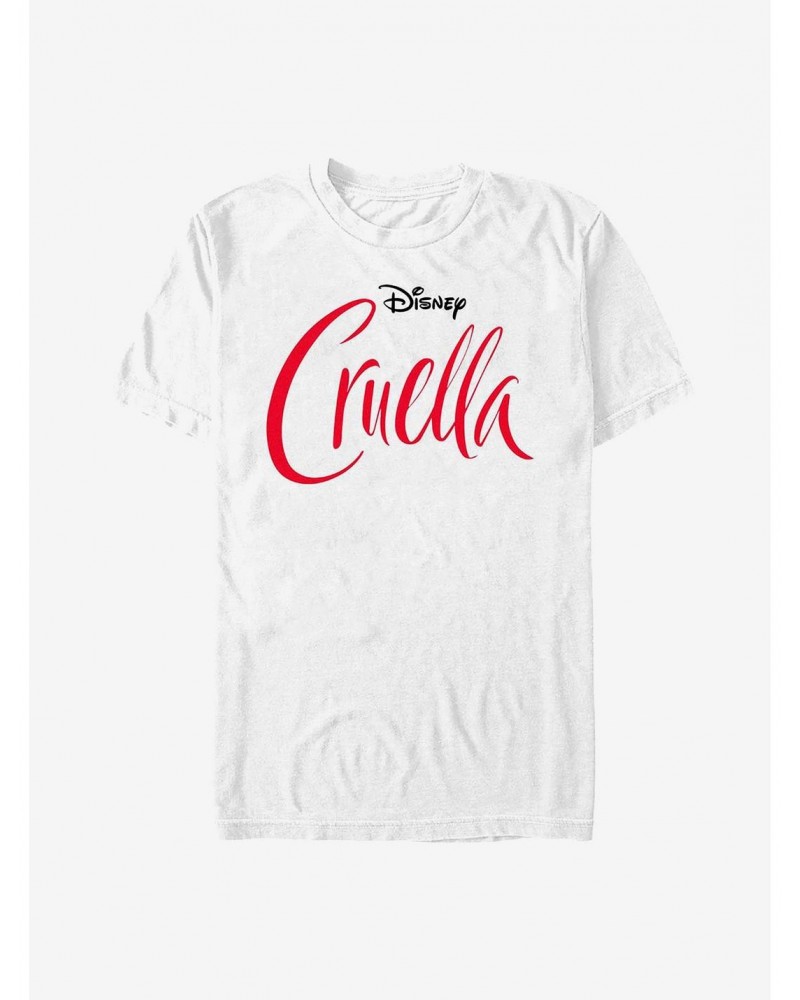 Disney Cruella Movie Logo T-Shirt $10.04 T-Shirts