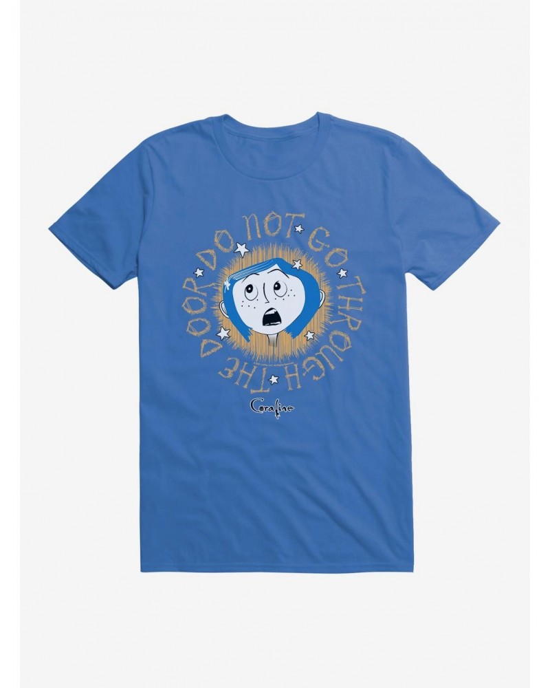 Coraline Do Not Go Stars T-Shirt $11.95 T-Shirts