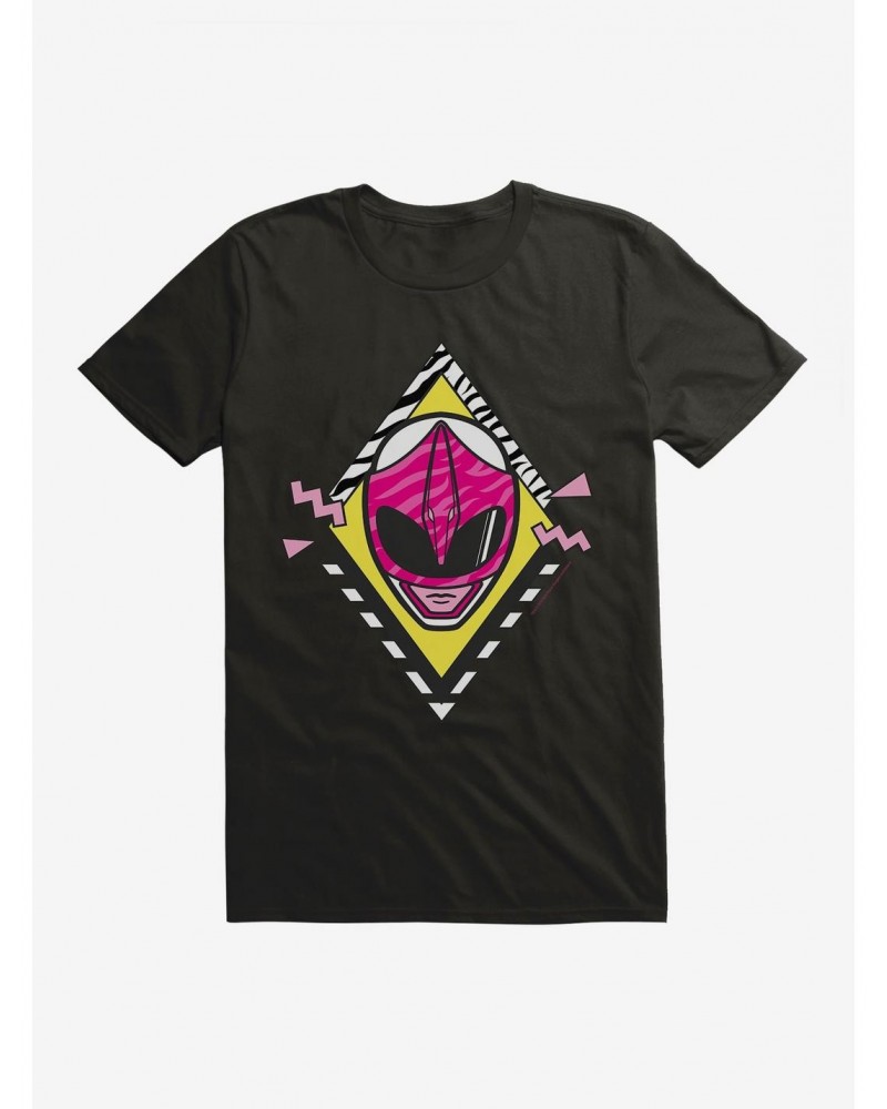 Mighty Morphin Power Rangers Pink Ranger Mask T-Shirt $9.18 T-Shirts