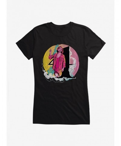 Umbrella Academy Number Four Circle Art Girls T-Shirt $7.97 T-Shirts