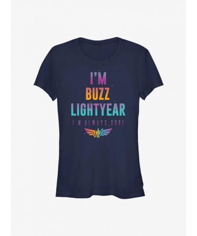 Disney Pixar Lightyear Being Buzz Girls T-Shirt $11.70 T-Shirts