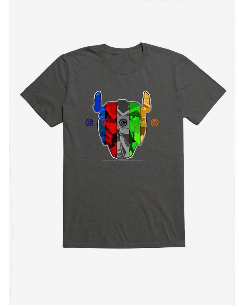 Voltron Group Mask T-Shirt $8.41 T-Shirts