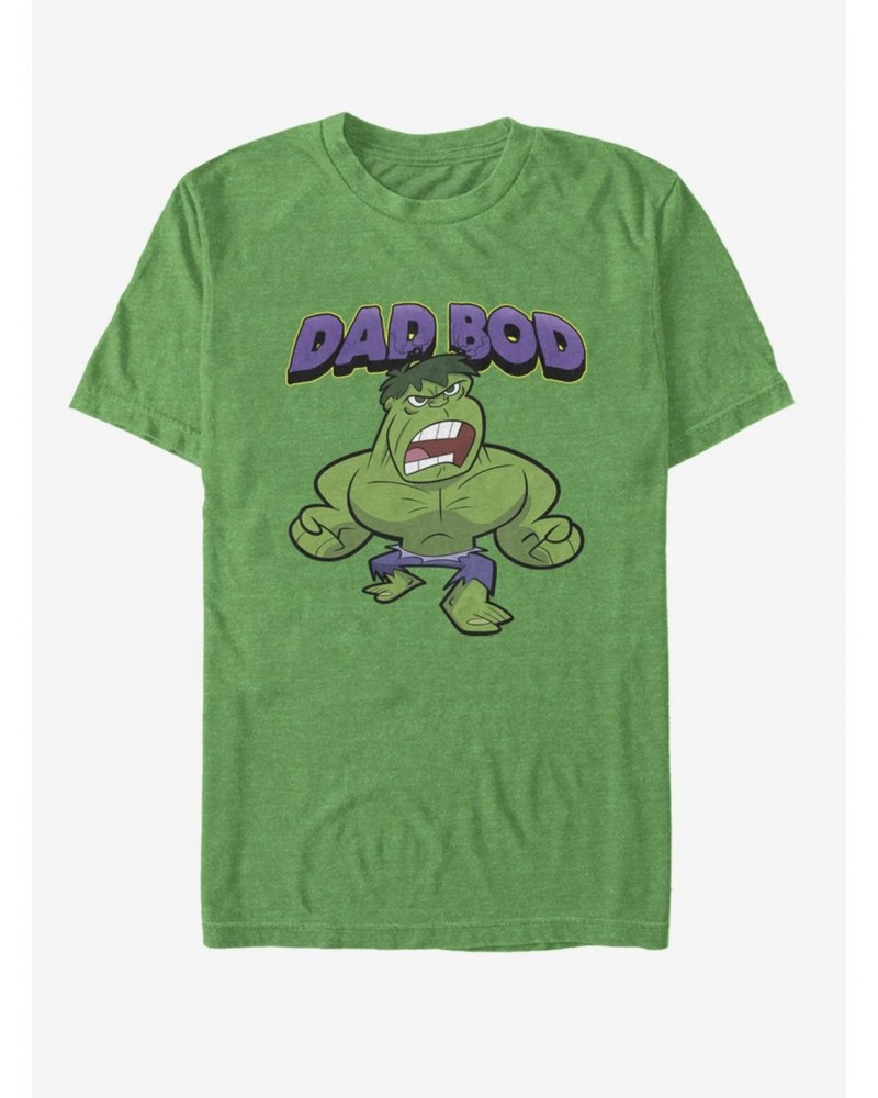 Marvel Hulk Dad Bod T-Shirt $8.41 T-Shirts