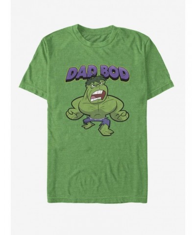 Marvel Hulk Dad Bod T-Shirt $8.41 T-Shirts