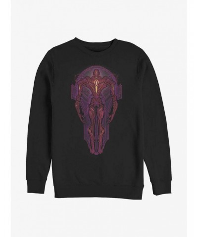 Marvel Eternals Stained Glass Crew Sweatshirt $14.76 Sweatshirts