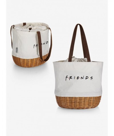 Friends Canvas Willow Basket Tote $30.55 Totes