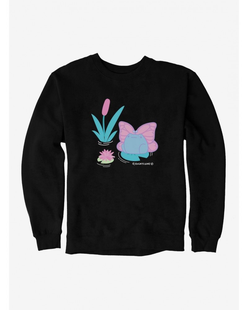 Rainylune Sprout Butterfly Sweatshirt $10.92 Sweatshirts