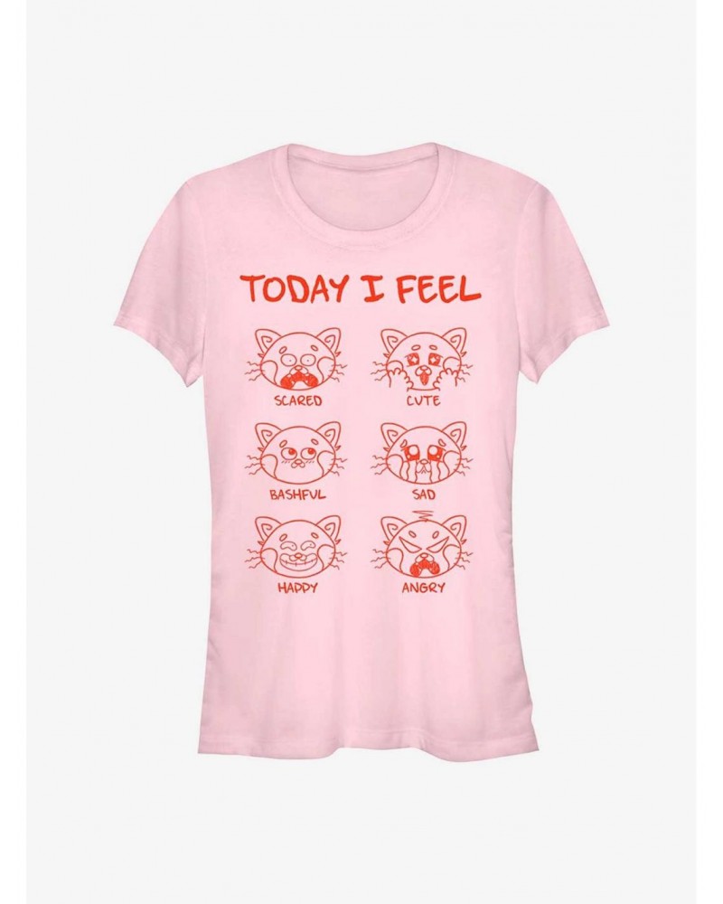 Disney Pixar Turning Red I Feel Girls T-Shirt $5.66 T-Shirts