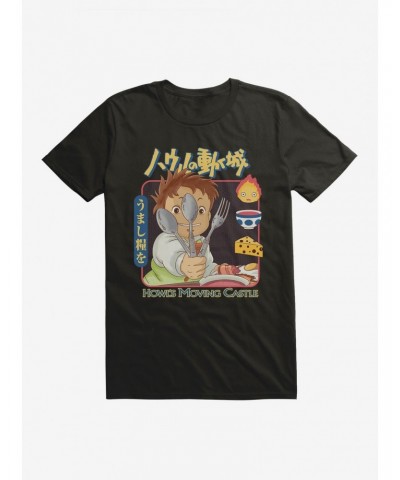 Studio Ghibli Howl's Moving Castle Markl Utensils T-Shirt $7.27 T-Shirts