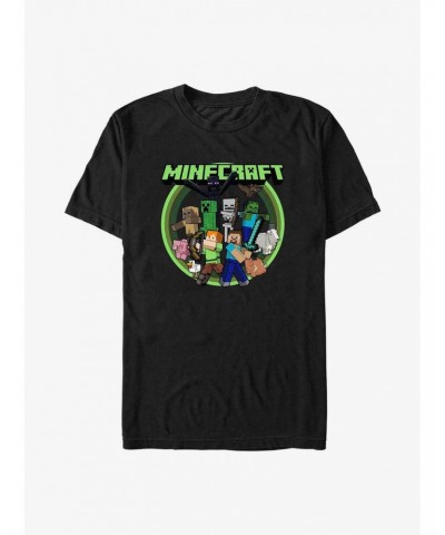 Minecraft Crafty Crew T-Shirt $9.56 T-Shirts